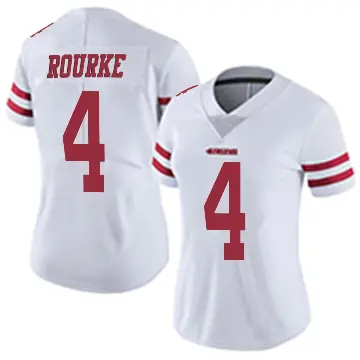 ＃4 Women's Kurtis Rourke White Limited San Francisco 49ers Vapor Untouchable Jersey