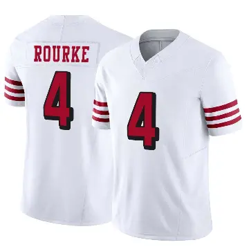＃4 Youth Kurtis Rourke White Limited San Francisco 49ers Alternate Vapor F.U.S.E. Jersey