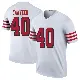 ＃40 Youth Derrick Canteen White Legend San Francisco 49ers Color Rush Jersey