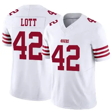 ＃42 Youth Ronnie Lott White Limited San Francisco 49ers Vapor F.U.S.E. Jersey