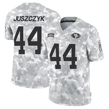 ＃44 Men's Kyle Juszczyk Arctic Camo Limited San Francisco 49ers 2024 Salute to Service Jersey