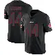 ＃44 Men's Tom Rathman Black Impact Limited San Francisco 49ers Jersey