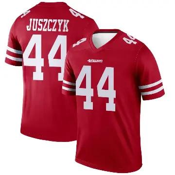 ＃44 Youth Kyle Juszczyk Scarlet Legend San Francisco 49ers Jersey