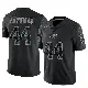 ＃44 Youth Tom Rathman Black Limited San Francisco 49ers Reflective Jersey
