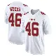 ＃46 Men's Jon Weeks White Game San Francisco 49ers Fashion Jersey
