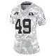 ＃49 Women's Corey Kiner Arctic Camo Limited San Francisco 49ers Francisco 2024 Salute to Service Jersey
