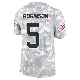 ＃5 Youth Demarcus Robinson Arctic Camo Limited San Francisco 49ers 2024 Salute to Service Jersey