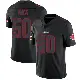 ＃50 Youth Alex Mack Black Impact Limited San Francisco 49ers Jersey