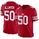 ＃50 Youth Stone Blanton Scarlet Limited San Francisco 49ers Vapor F.U.S.E. Jersey