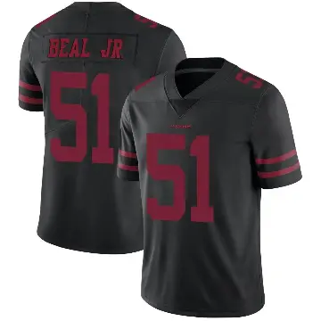 ＃51 Youth Robert Beal Jr. Black Limited San Francisco 49ers Alternate Vapor Untouchable Jersey