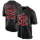 ＃52 Men's Patrick Willis Black Game San Francisco 49ers Fashion Jersey