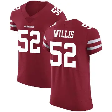 ＃52 Men's Patrick Willis Red Elite San Francisco 49ers Team Color Vapor Untouchable Jersey