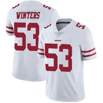 ＃53 Men's Dee Winters White Limited San Francisco 49ers Vapor Untouchable Jersey