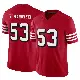 ＃53 Youth Bill Romanowski Scarlet Limited San Francisco 49ers Alternate Vapor F.U.S.E. Jersey