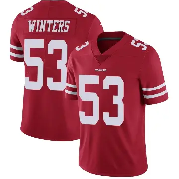 ＃53 Youth Dee Winters Red Limited San Francisco 49ers Team Color Vapor Untouchable Jersey