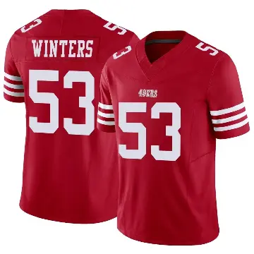 ＃53 Youth Dee Winters Scarlet Limited San Francisco 49ers Vapor F.U.S.E. Jersey