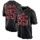 ＃55 Men's Jon Feliciano Black Game San Francisco 49ers Fashion Jersey