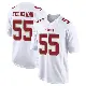 ＃55 Men's Jon Feliciano White Game San Francisco 49ers Fashion Jersey
