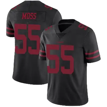 ＃55 Youth Drew Moss Black Limited San Francisco 49ers Alternate Vapor Untouchable Jersey