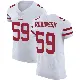＃59 Men's Curtis Robinson White Elite San Francisco 49ers Vapor Untouchable Jersey
