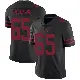 ＃65 Youth Andre Dillard Black Limited San Francisco 49ers Alternate Vapor Untouchable Jersey
