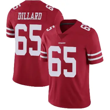 ＃65 Youth Andre Dillard Red Limited San Francisco 49ers Team Color Vapor Untouchable Jersey