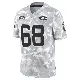 ＃68 Men's Colton McKivitz Arctic Camo Limited San Francisco 49ers 2024 Salute to Service Jersey
