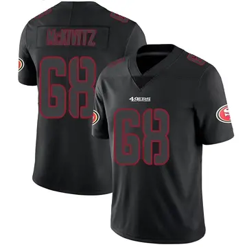＃68 Youth Colton McKivitz Black Impact Limited San Francisco 49ers Jersey