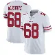 ＃68 Youth Colton McKivitz White Limited San Francisco 49ers Vapor Untouchable Jersey