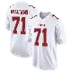 ＃71 Men's Trent Williams White Game San Francisco 49ers Fashion Jersey