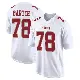 ＃78 Men's Ben Bartch White Game San Francisco 49ers Fashion Jersey