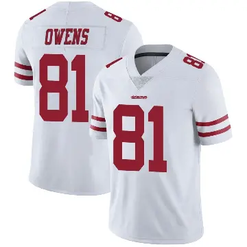 ＃81 Youth Terrell Owens White Limited San Francisco 49ers Vapor Untouchable Jersey