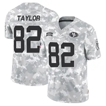 ＃82 Youth John Taylor Arctic Camo Limited San Francisco 49ers 2024 Salute to Service Jersey