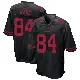 ＃84 Youth Russell Gage Black Game San Francisco 49ers Alternate Jersey