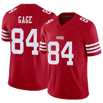 ＃84 Youth Russell Gage Scarlet Limited San Francisco 49ers Vapor F.U.S.E. Jersey