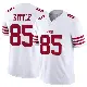 ＃85 Youth George Kittle White Limited San Francisco 49ers Vapor F.U.S.E. Jersey