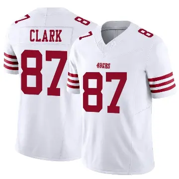 ＃87 Youth Dwight Clark White Limited San Francisco 49ers Vapor F.U.S.E. Jersey