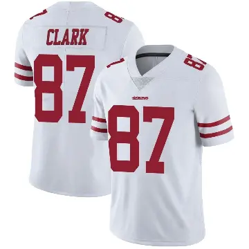 ＃87 Youth Dwight Clark White Limited San Francisco 49ers Vapor Untouchable Jersey