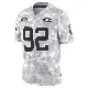 ＃92 Youth Jordan Elliott Arctic Camo Limited San Francisco 49ers 2024 Salute to Service Jersey