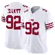 ＃92 Youth Jordan Elliott White Limited San Francisco 49ers Vapor F.U.S.E. Jersey