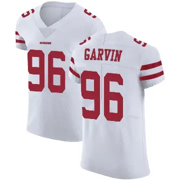 ＃96 Men's Jonathan Garvin White Elite San Francisco 49ers Vapor Untouchable Jersey