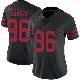 ＃96 Women's Jonathan Garvin Black Limited San Francisco 49ers Alternate Vapor Untouchable Jersey