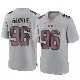 ＃96 Youth Jonathan Garvin Gray Game San Francisco 49ers Atmosphere Fashion Jersey