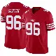 ＃96 Youth Jonathan Garvin Scarlet Limited San Francisco 49ers Vapor F.U.S.E. Jersey