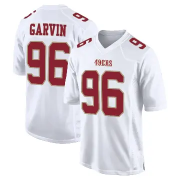 ＃96 Youth Jonathan Garvin White Game San Francisco 49ers Fashion Jersey