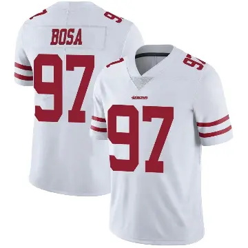 ＃97 Men's Nick Bosa White Limited San Francisco 49ers Vapor Untouchable Jersey